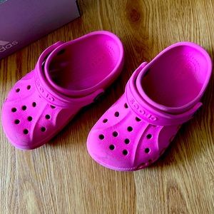 Crocs girl shoes size 10c